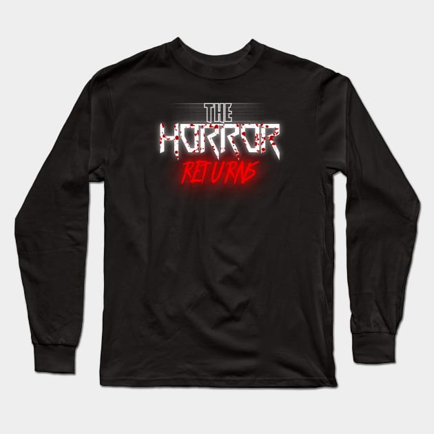 THR Splatter Long Sleeve T-Shirt by The Horror Returns
